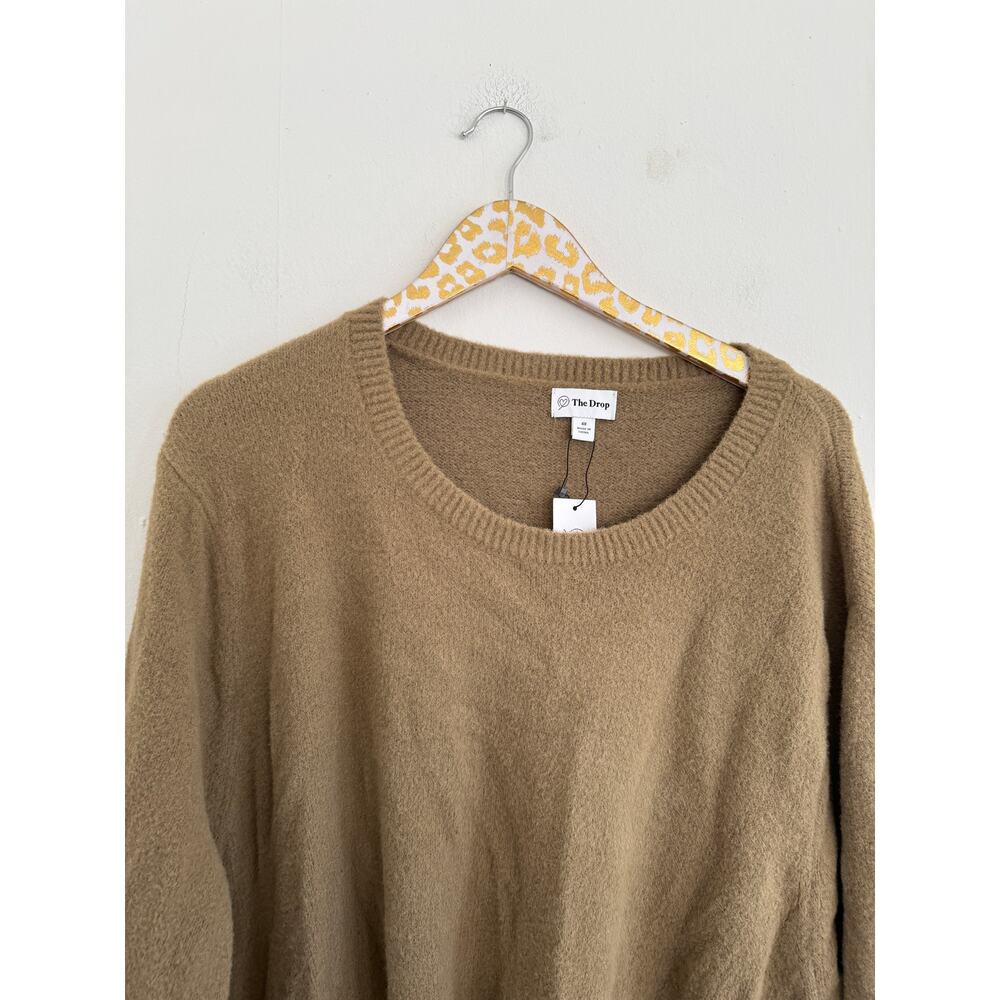 The Drop Eloise Capers Olive Twist Front Sweater | Size 4X - Picture 2 of 4